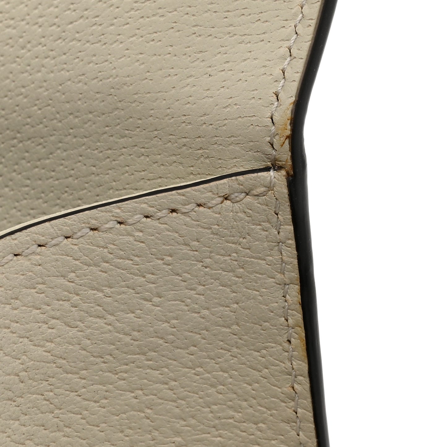 Textured Calfskin Bee Star Print Small Sylvie Shoulder Bag Mystic White
