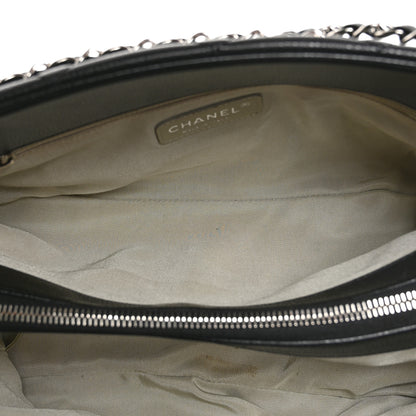 Chanel Caviar Quilted CC Timeless Soft Tote Black 4 of 9