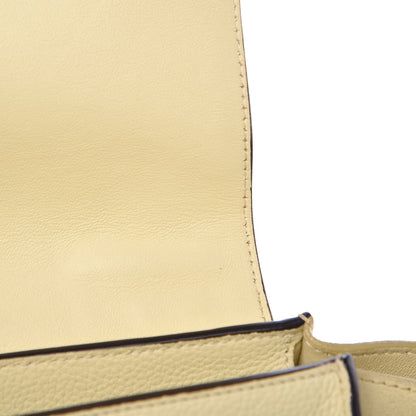 Celine Drummed Calfskin Suede Medium Trapeze Butter 23 of 24