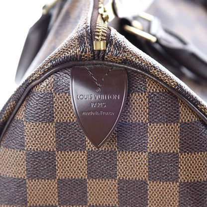 Louis Vuitton Damier Ebene Speedy 35 8 of 10