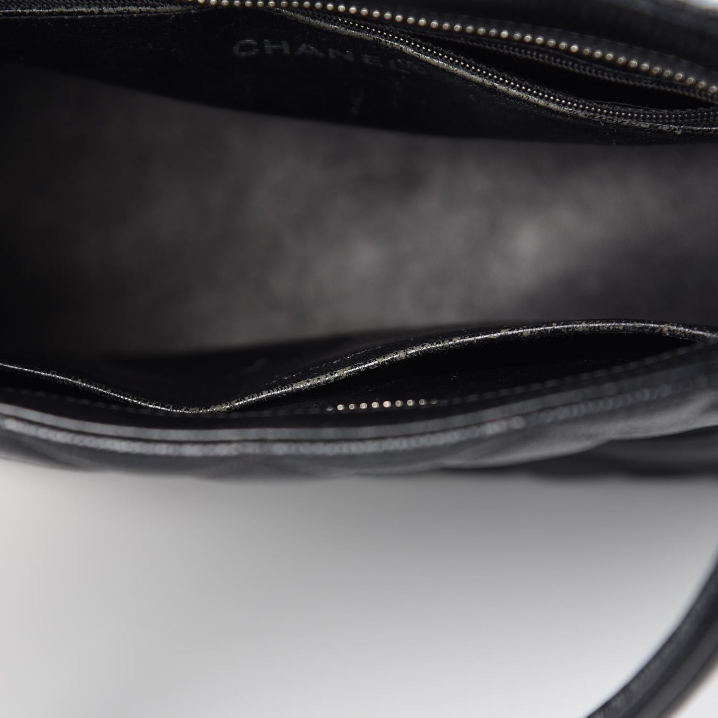 Caviar Quilted Medallion Tote Black