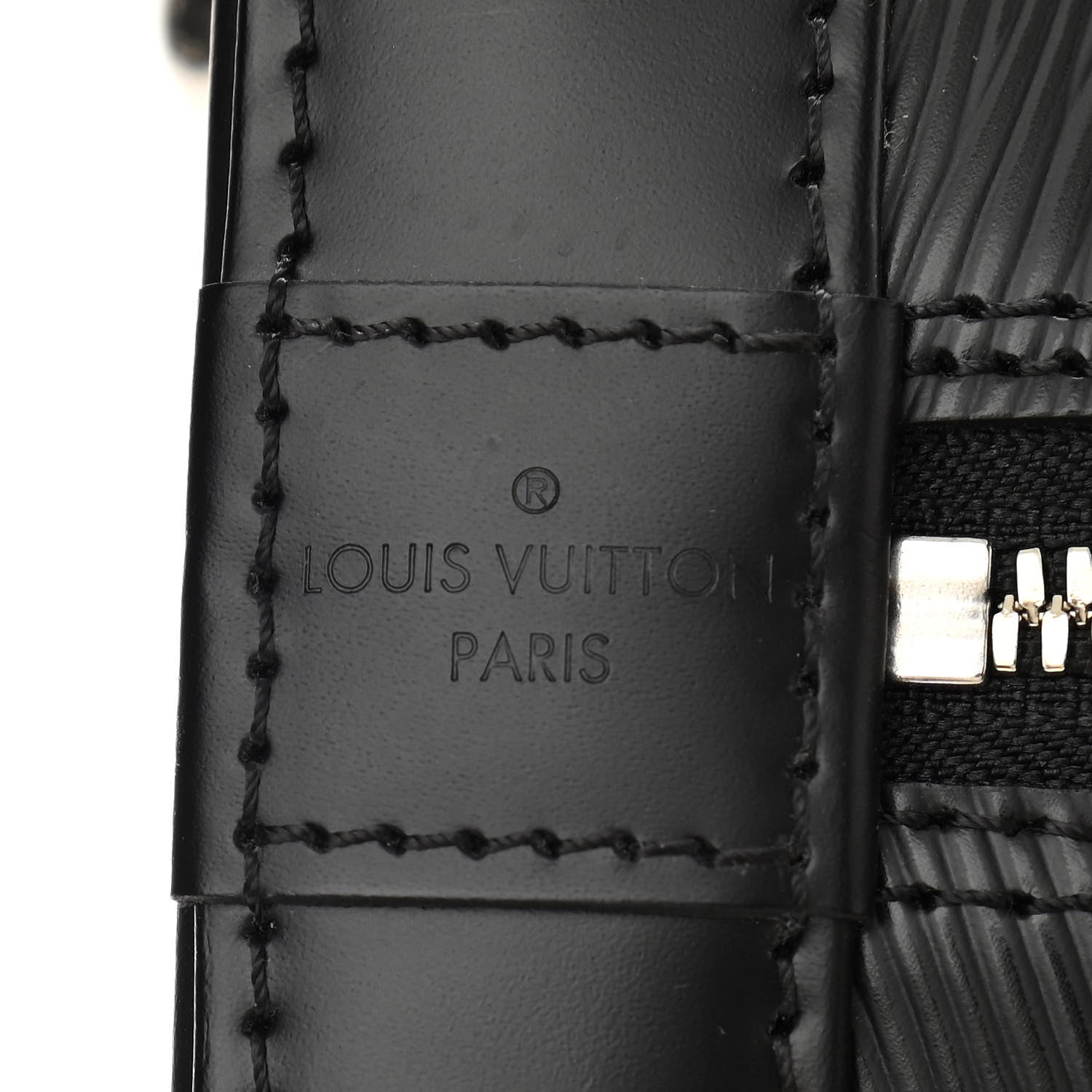 Louis Vuitton Epi Alma PM Black 6 of 11