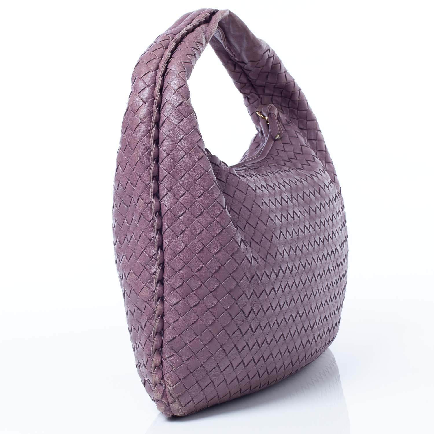 Bottega Veneta Nappa Intrecciato Medium Veneta Hobo Lilac 3 of 11