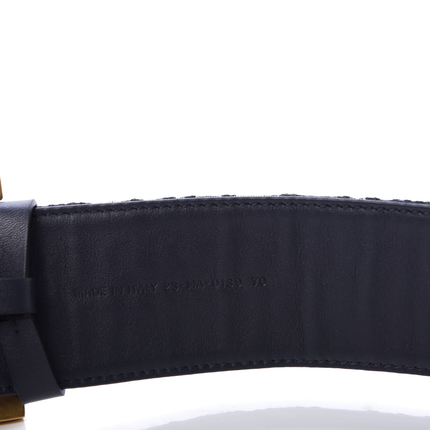 Christian Dior Oblique Diorquake Belt 70 Blue Multi 6 of 7