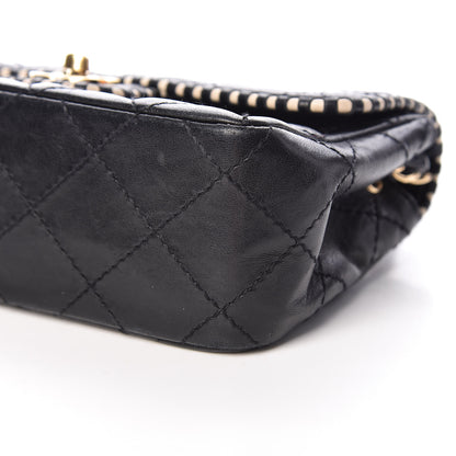 Chanel Lambskin Quilted Mini Flap Black 10 of 10