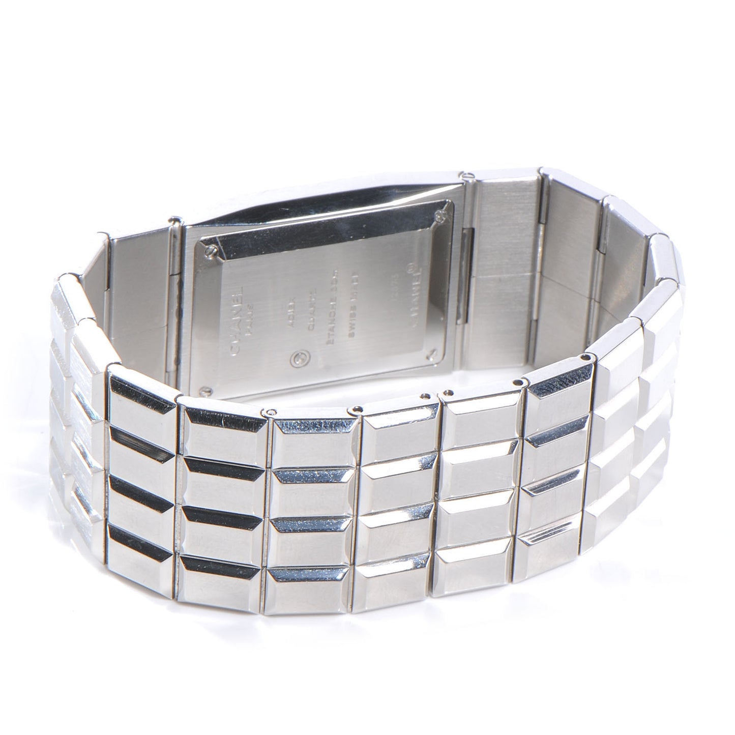Stainless Steel 24mm Chocolat Digital Quartz Watch