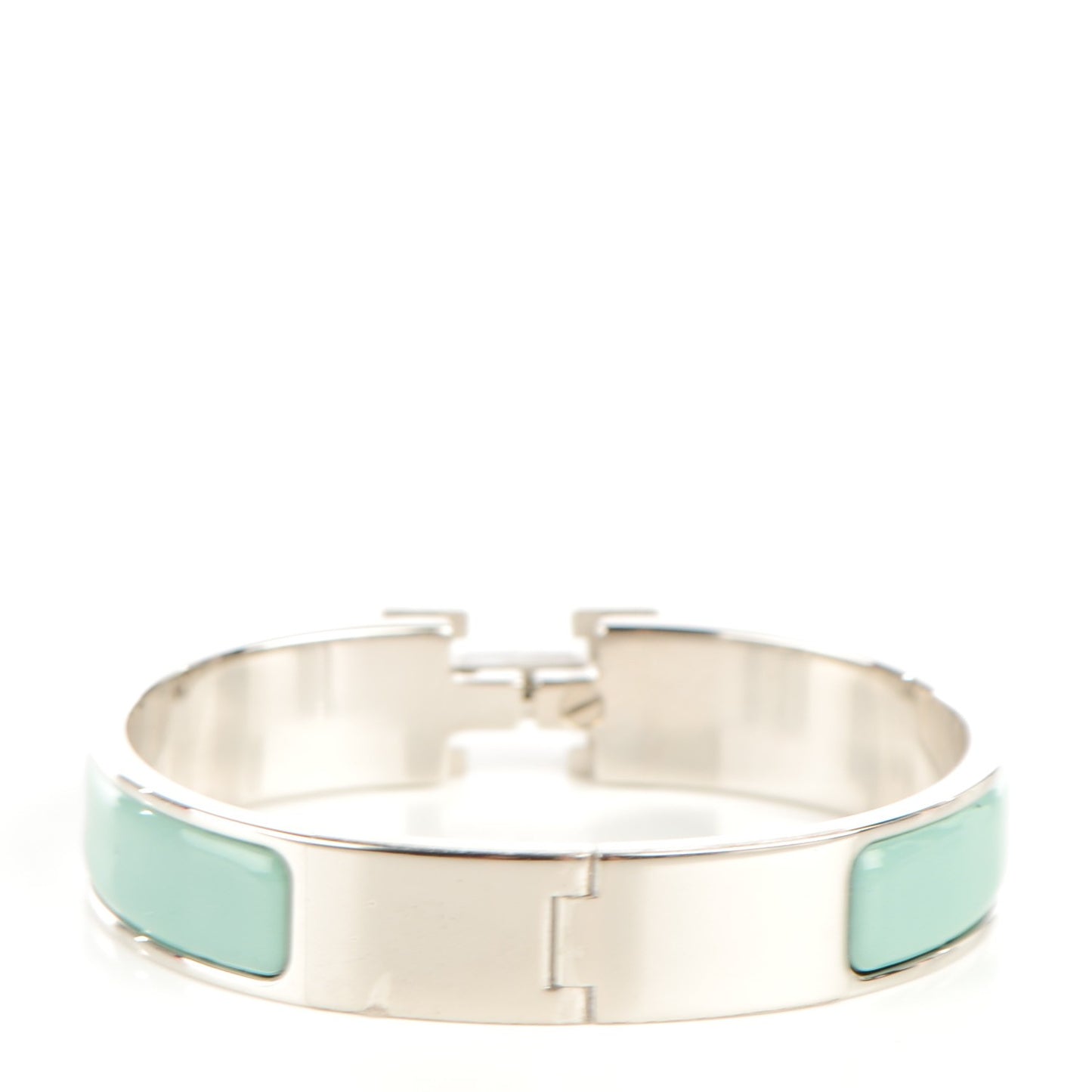 Enamel Narrow Clic Clac H Bracelet PM Jade