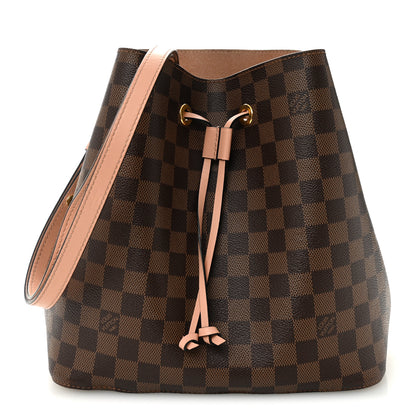 Louis Vuitton Damier Ebene Neonoe MM Venus Pink 1 of 9