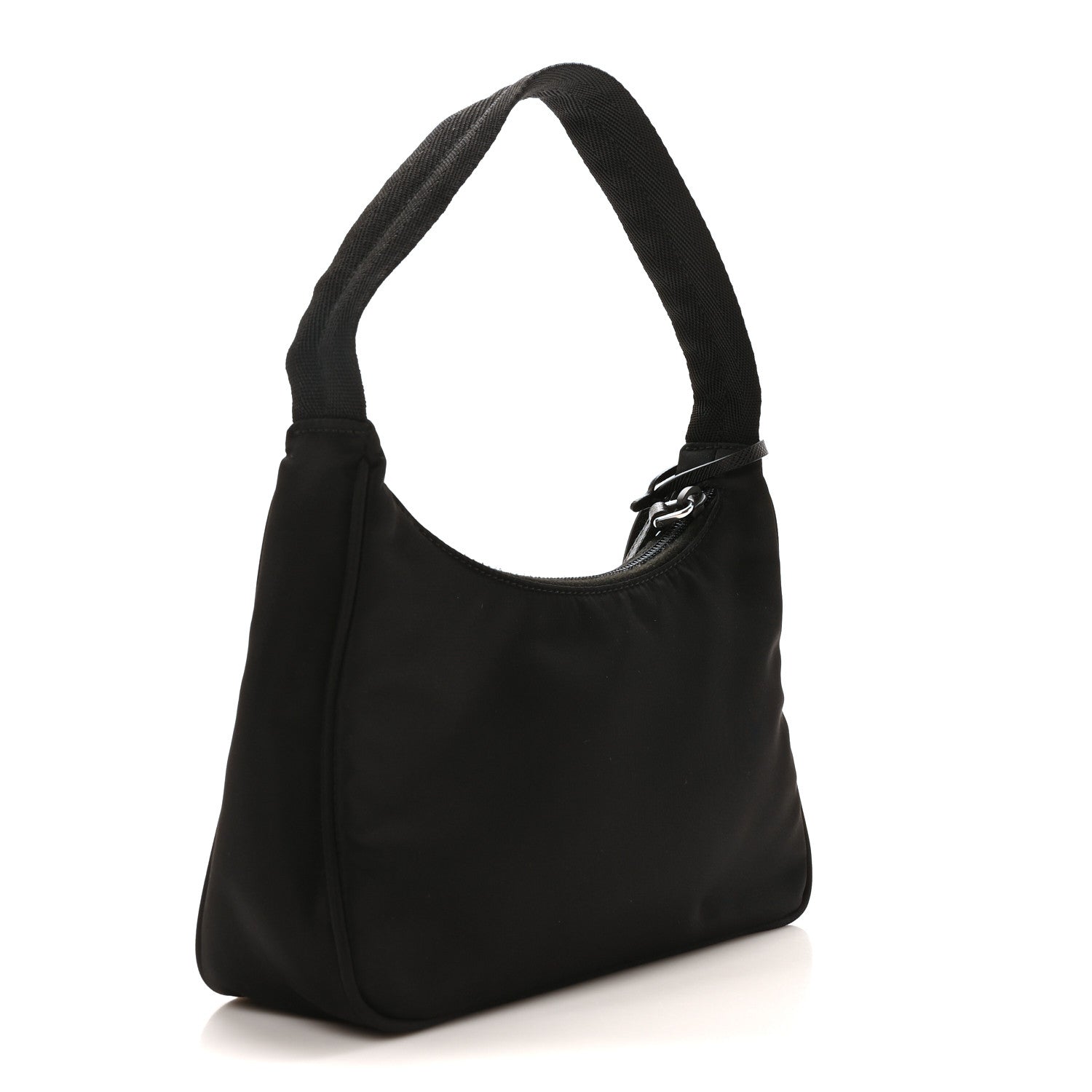 Prada Tessuto Nylon Mini Re-Edition 2000 Bag Black 3 of 11