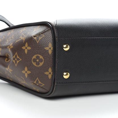 Louis Vuitton Calfskin Monogram Kimono Tote PM Black 5 of 9