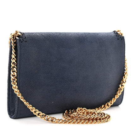 Stella McCartney Shaggy Deer Falabella Mini Crossbody Bag Navy 3 of 9