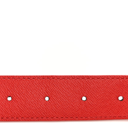 Louis Vuitton Monogram 30mm LV Initiales Reversible Belt 80 32 Coquelicot 4 of 9