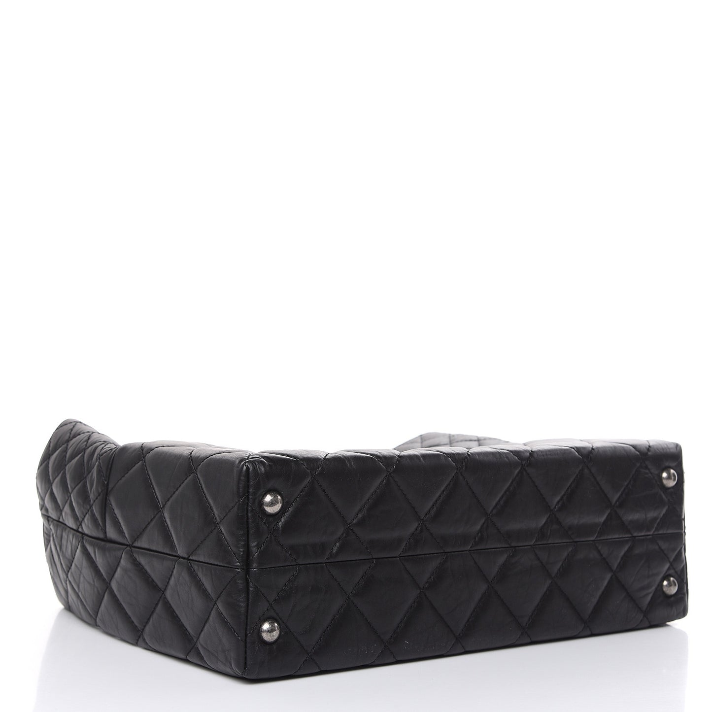 Aged Calfskin Reissue 2.55 Tote Black
