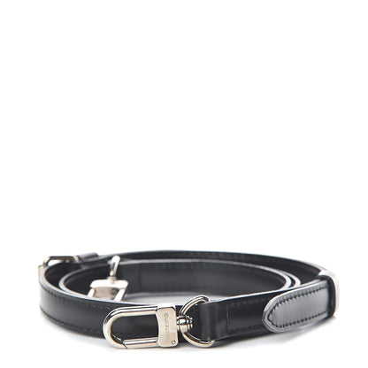 Louis Vuitton Calfskin Adjustable Shoulder Strap 16mm Black 1 of 2