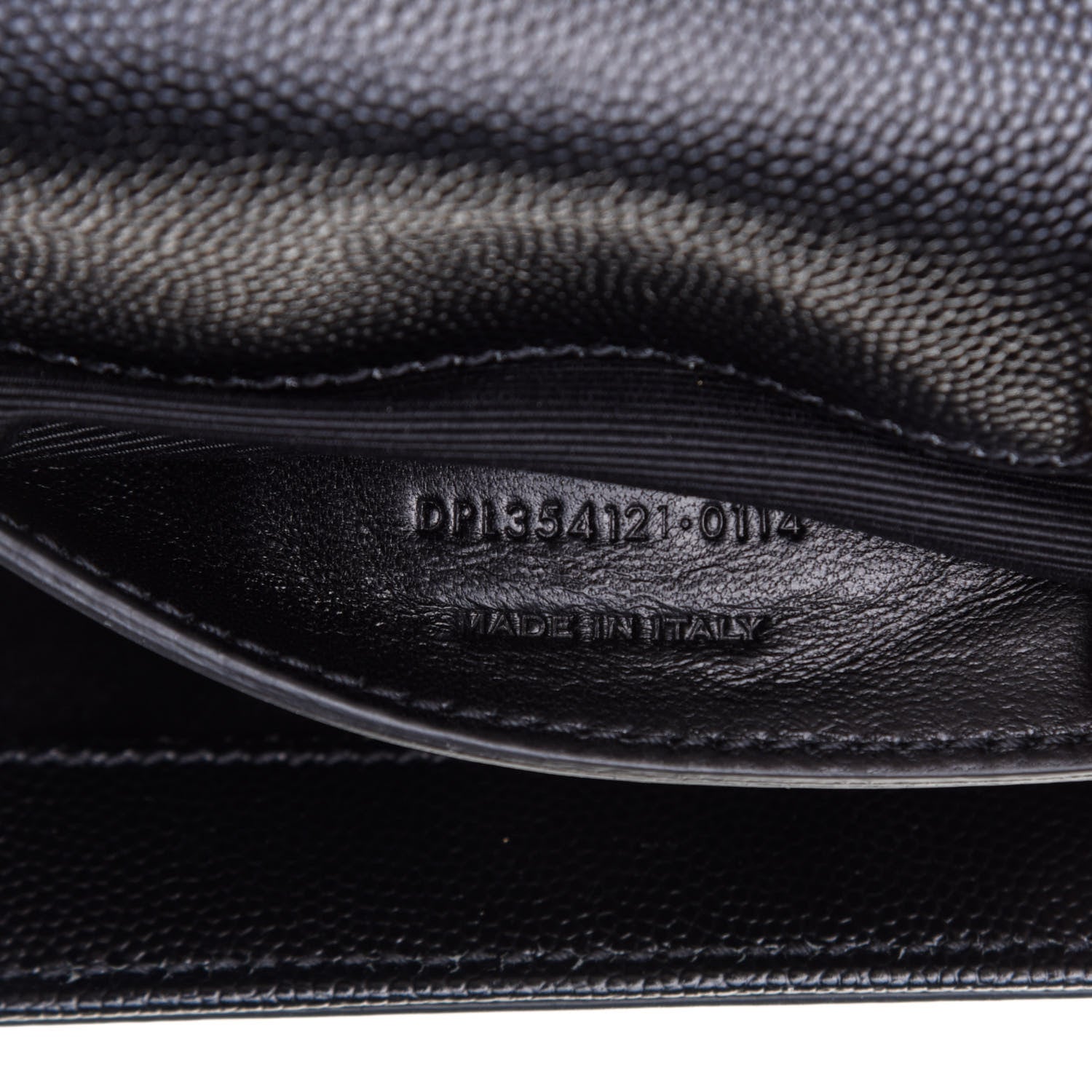 Saint Laurent Grain De Poudre Small Monogram Kate Satchel Black 7 of 10