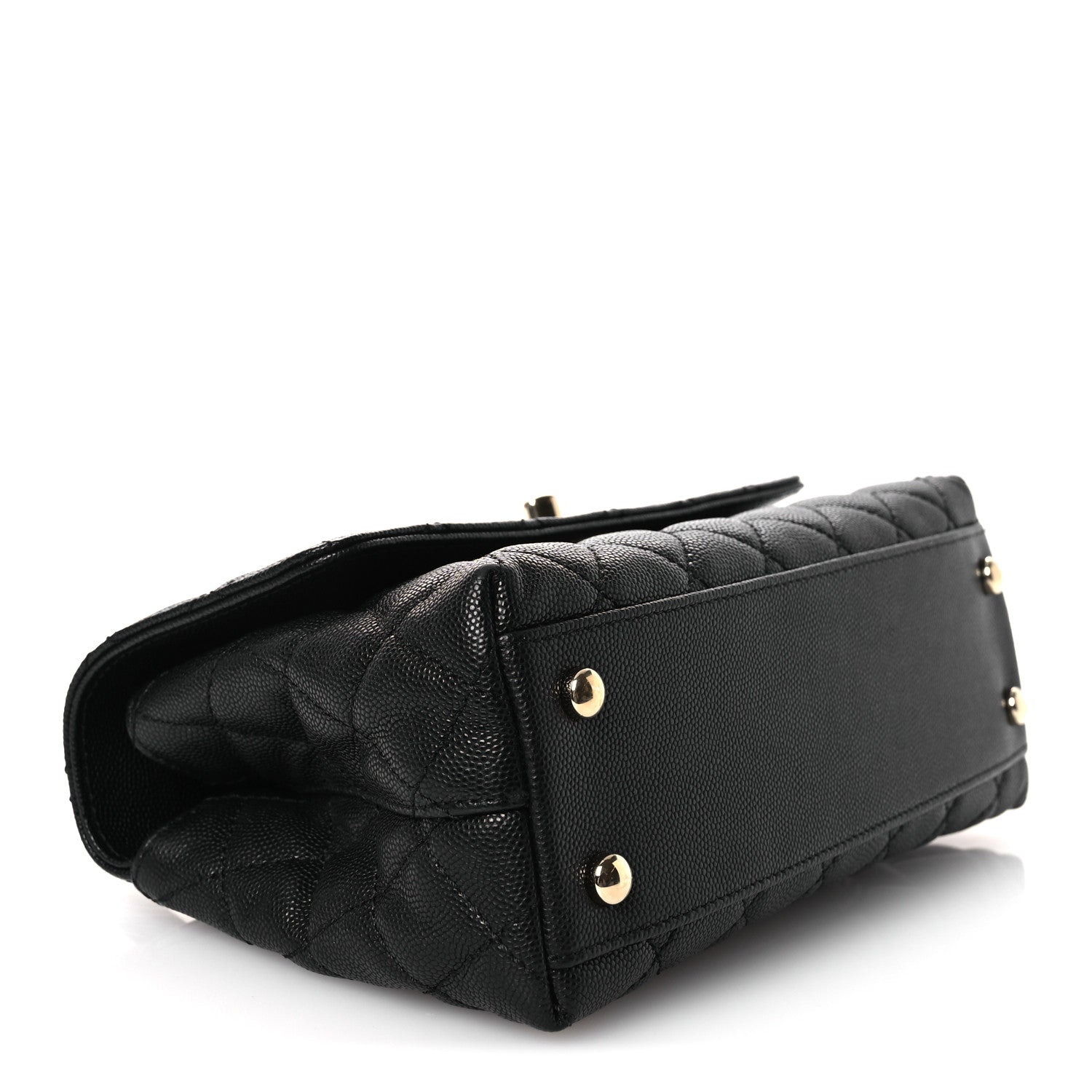 Chanel Caviar Quilted Mini Coco Handle Flap Black 4 of 14