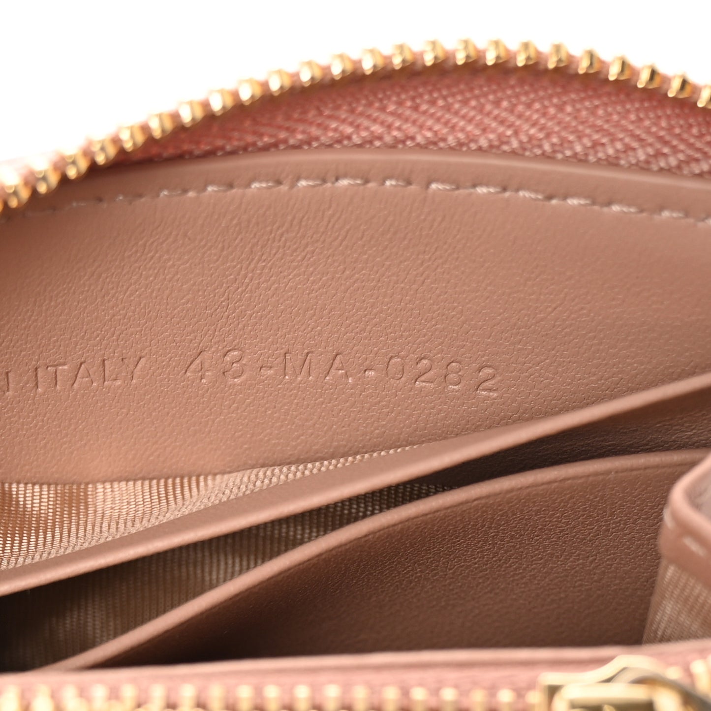 Lambskin Cannage Small Lady Dior Voyageur Coin Purse Rose Des Vents