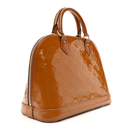 Louis Vuitton Vernis Alma PM Rose Velours 3 of 10