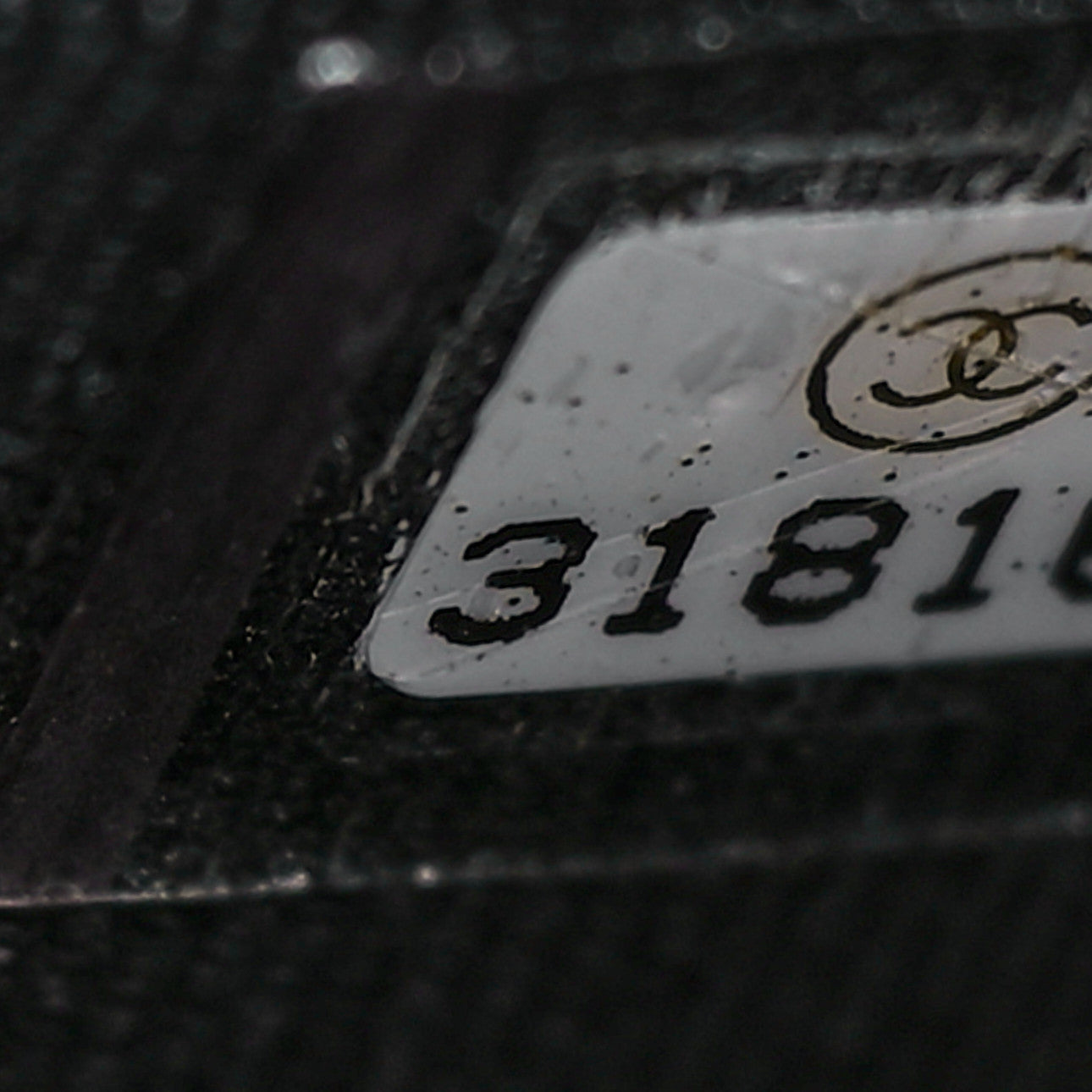 Chanel Lambskin Quilted Top Handle Flap Clutch With Chain Black 7 of 11