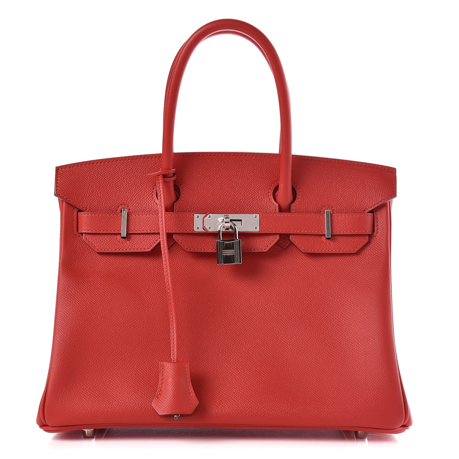 Hermes Epsom Birkin 30 Rouge Tomate 1 of 34