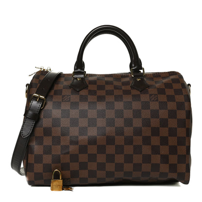 Louis Vuitton Damier Ebene Speedy Bandouliere 30 1 of 13
