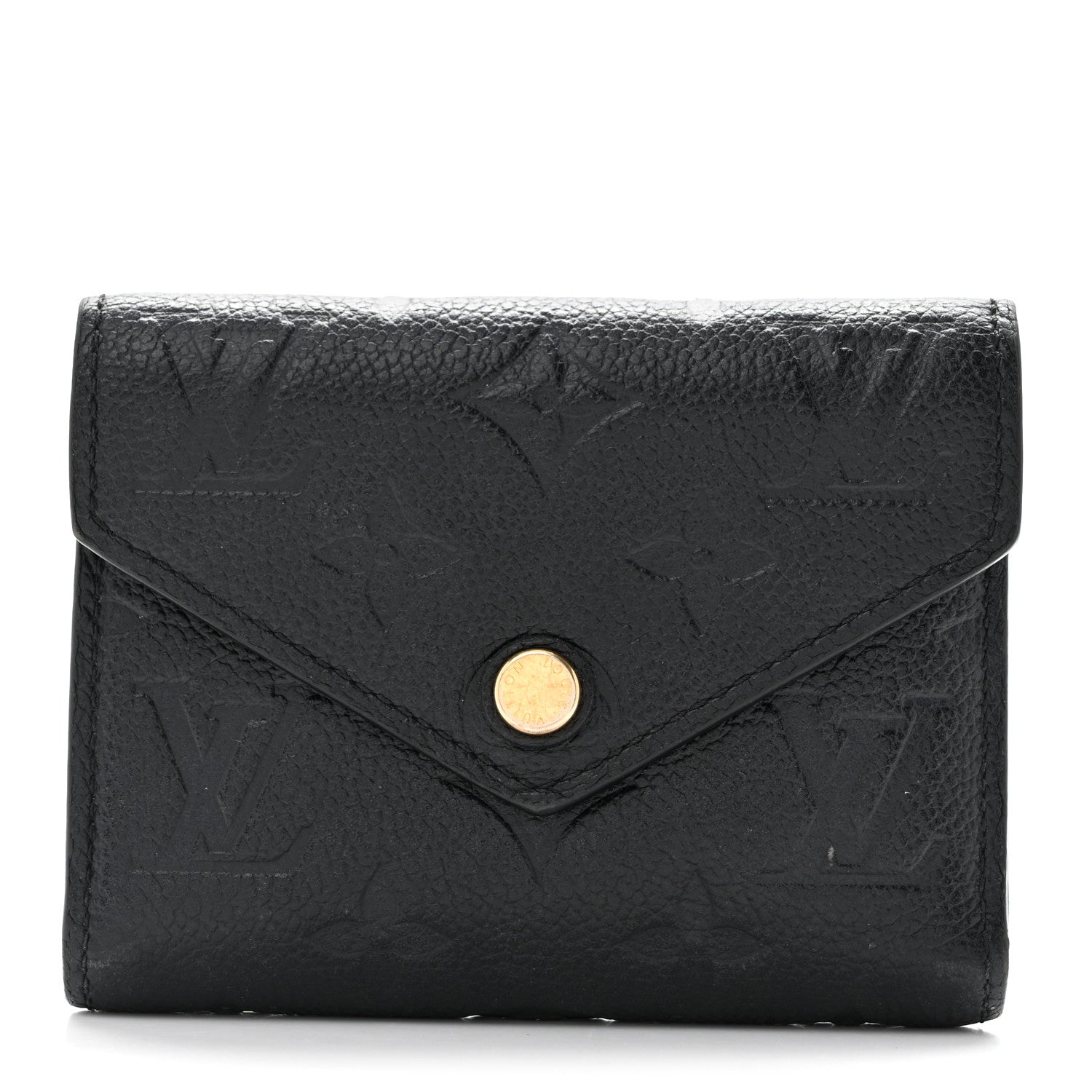 Louis Vuitton Empreinte Victorine Wallet Black 1 of 7