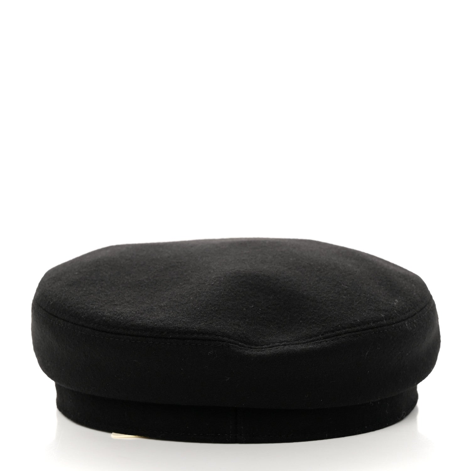 Hermes Cashmere Womens Deauville Cap 59 Black 6 of 10