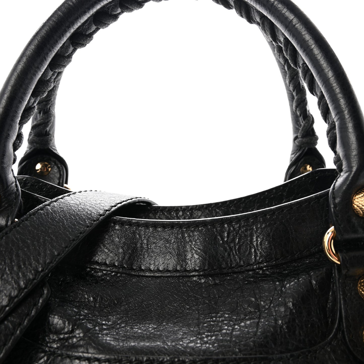 Agneau Giant 12 Gold Hardware City Black