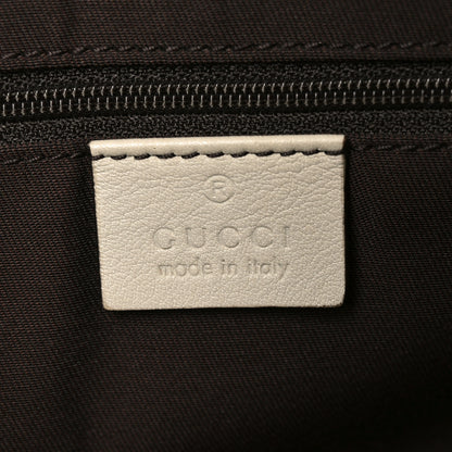 Gucci Monogram Medium New Britt Tote Off White 6 of 10