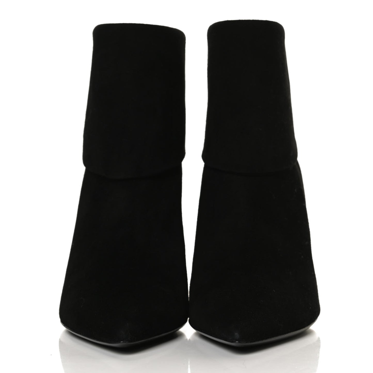 Suede Reverso Ankle Boots 35.5 Black
