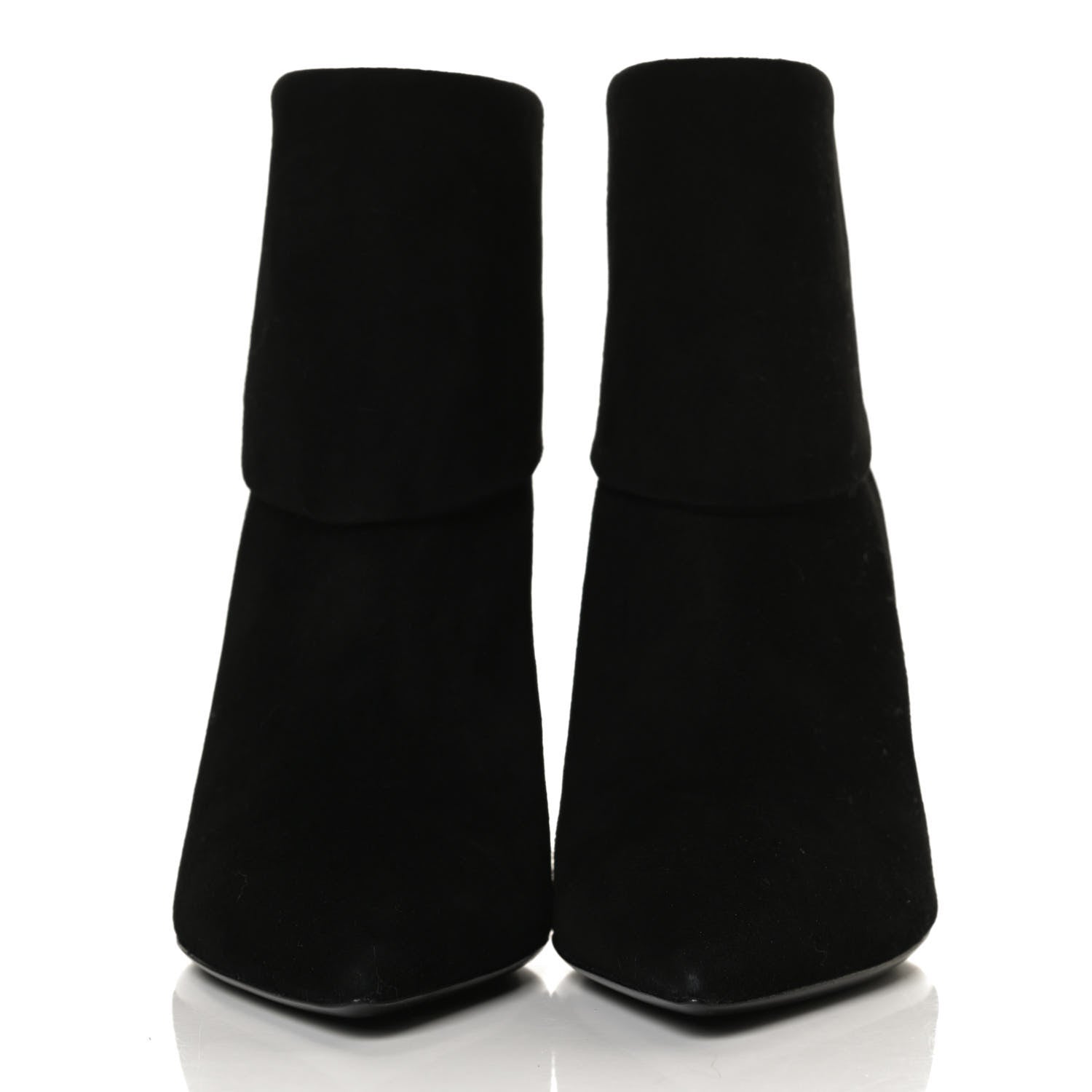 Christian Dior Suede Reverso Ankle Boots 35.5 Black 2 of 11