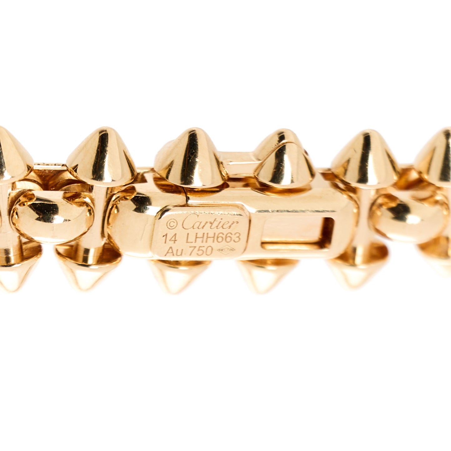 18K Pink Gold MM Clash De Cartier Flexible Bracelet 14