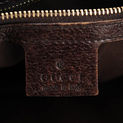 Gucci Monogram Web Jackie O Hobo Dark Brown 6 of 7