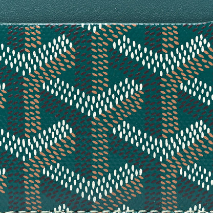 Goyard Goyardine Saint Sulpice Card Holder Green 7 of 10
