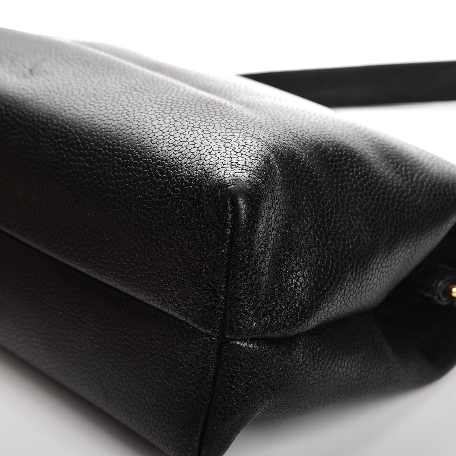 Chanel Caviar Frame Evening Bag Black 14 of 29