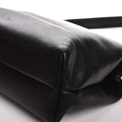 Chanel Caviar Frame Evening Bag Black 14 of 29