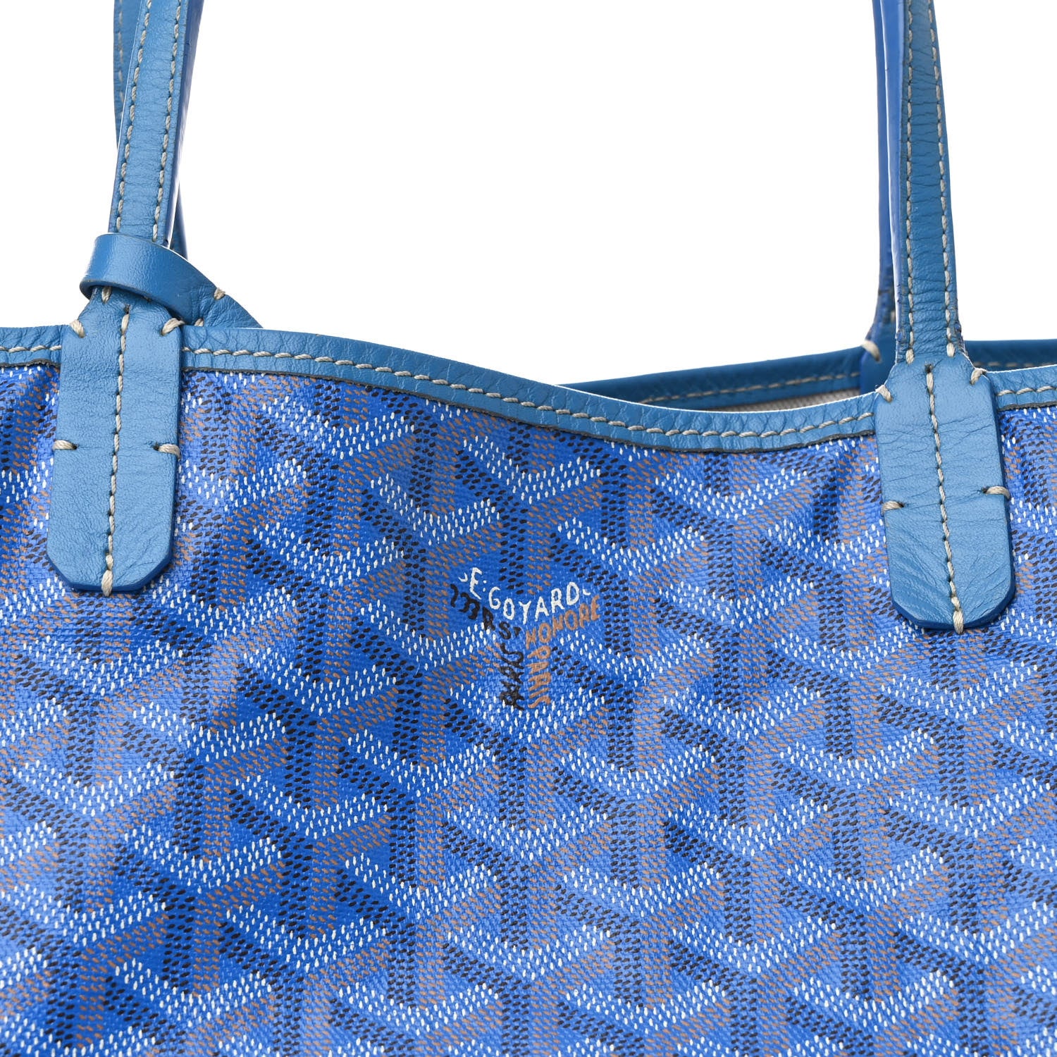 Goyard Goyardine Saint Louis PM Sky Blue 10 of 13