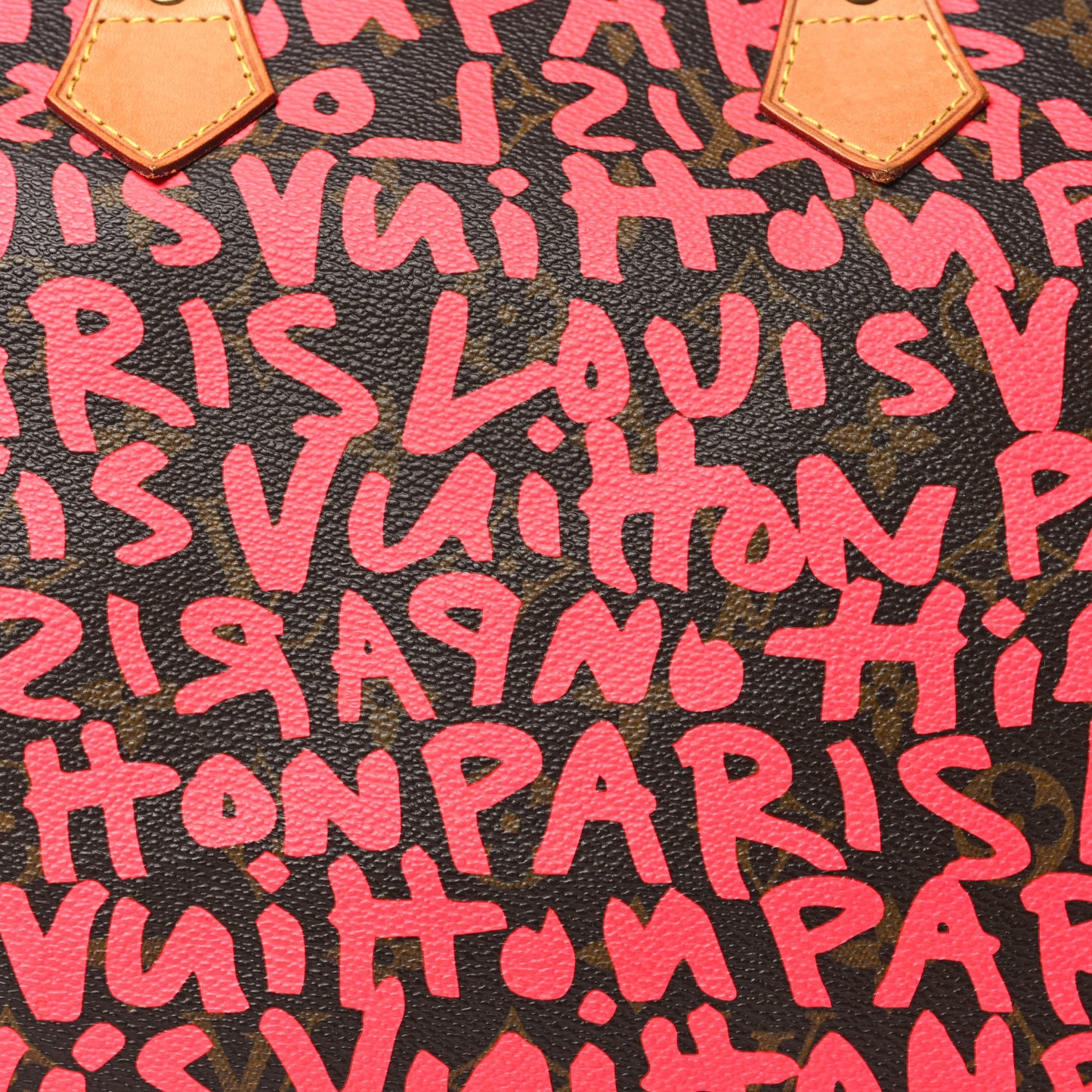 Monogram Graffiti Speedy 30 Fuchsia