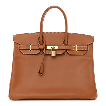 Hermes Epsom Birkin 35 Gold 1 of 16