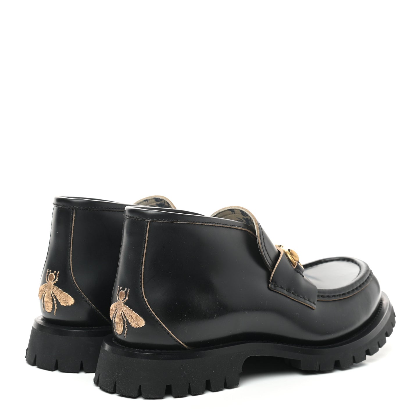 Cordovan Lux Mens Harald Horsebit Ankle Boots 7 Black