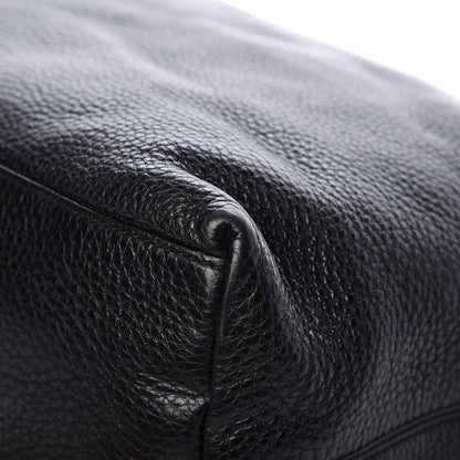 Gucci Pebbled Calfskin Medium Soho Chain Shoulder Bag Black 12 of 15