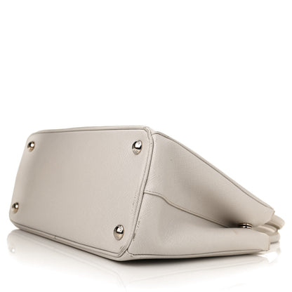 Prada Saffiano Medium Galleria Double Zip Tote Pomice 9 of 11