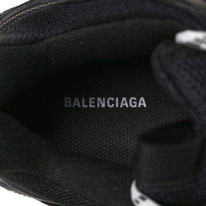 Balenciaga Fabric Mesh Womens Triple S Sneakers 39 Black 7 of 7