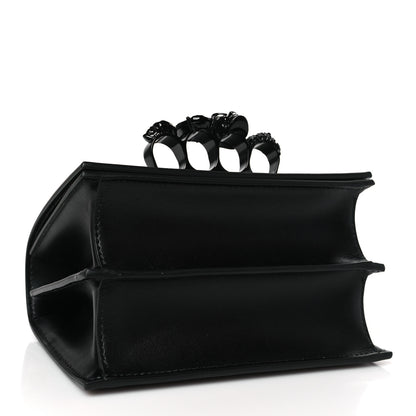 Alexander McQueen Calfskin Knuckle Crossbody Black 4 of 9