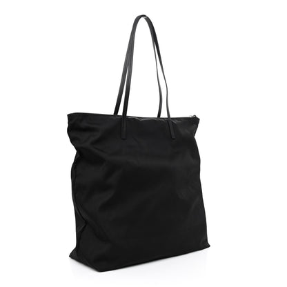 Prada X UNIVERSAL STUDIOS Tessuto Nylon Soft Calfskin Frankenstein Rose Tote Rosso Lacca 3 of 11