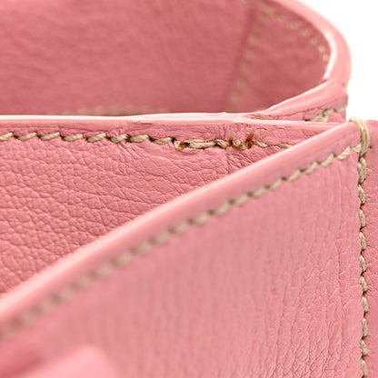 Miu Miu Goatskin Madras Shopping Tote Rosa Gemma 11 of 13