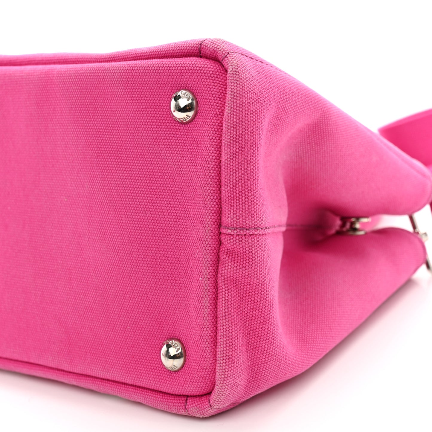 Canvas Grommet Canapa Tote Pink