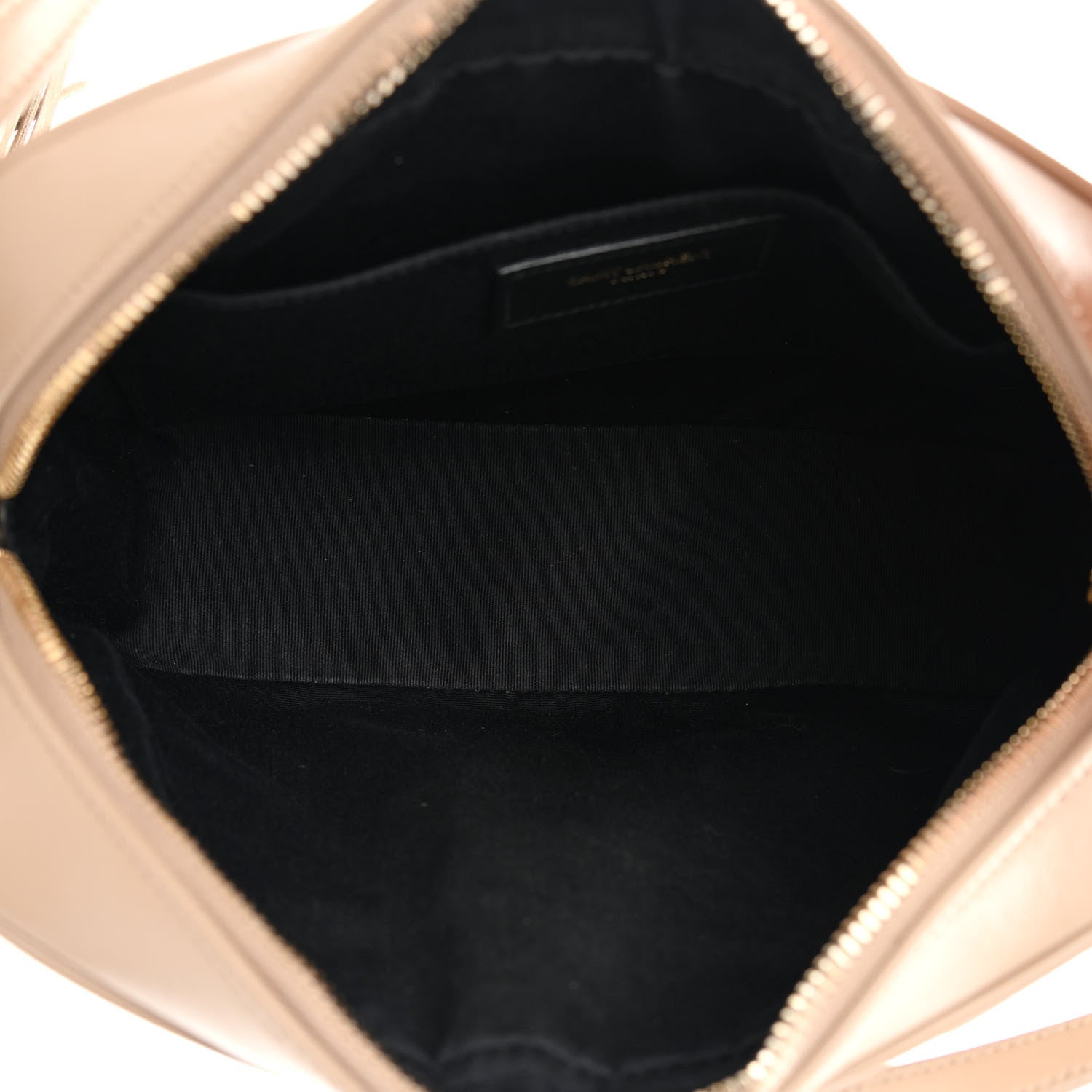 Saint Laurent Calfskin Matelasse Monogram Lou Camera Bag Dark Beige 4 of 14