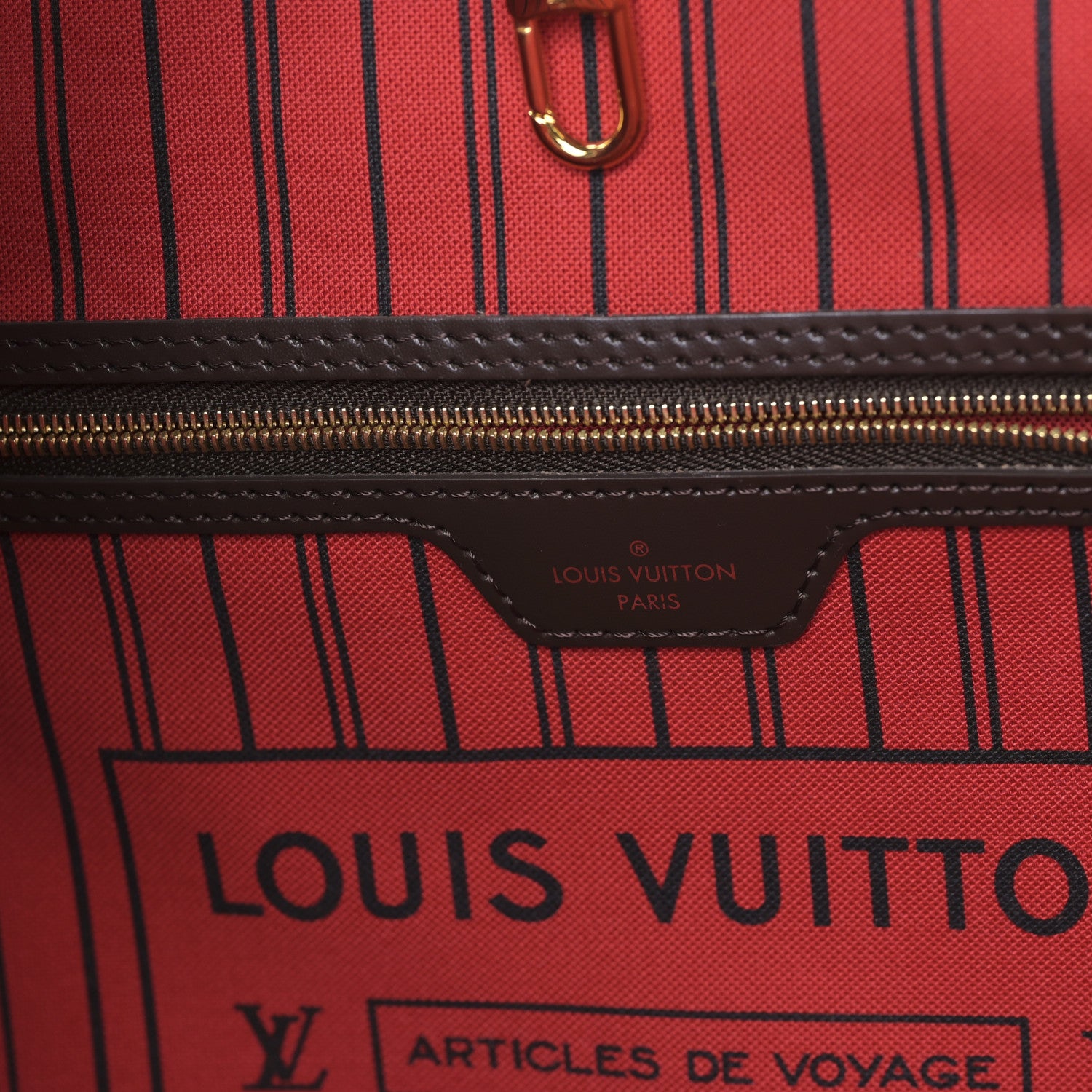 Louis Vuitton Damier Ebene Neo Neverfull MM 7 of 9