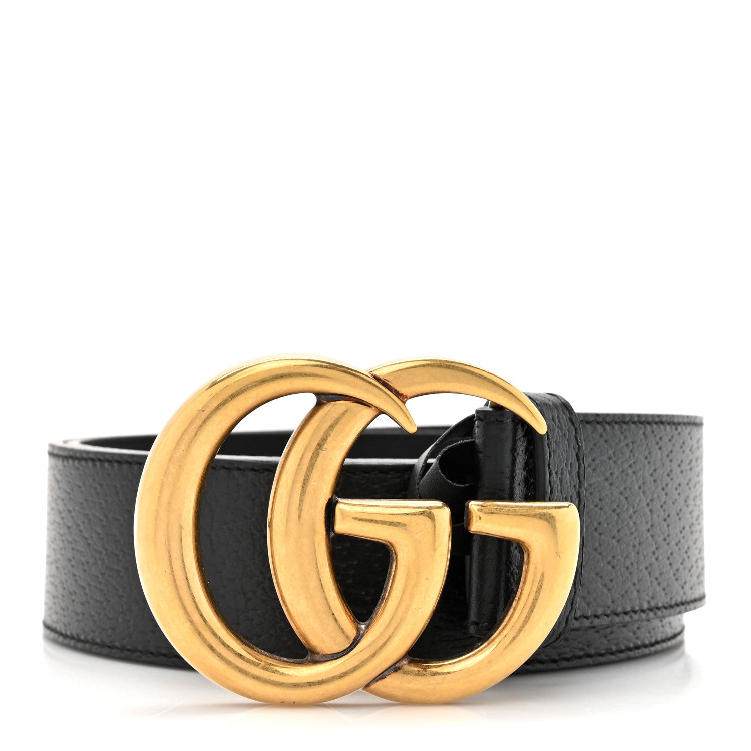 Gucci Calfskin Double G 40mm Belt 90 36 Black 1 of 5